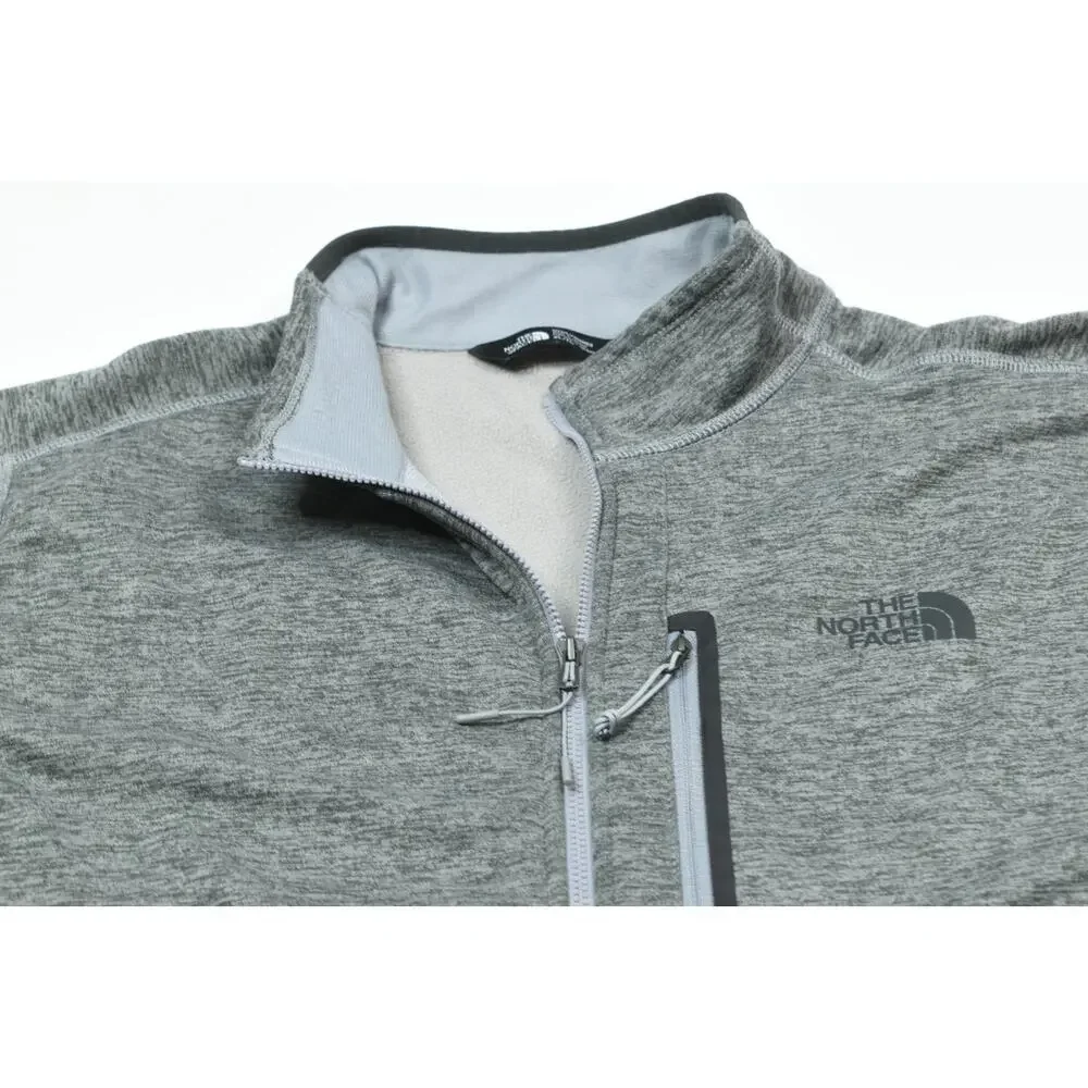 The North Face Canyonlands Full-Zip Jacket Mens XL Gray Heather Long Sleeve